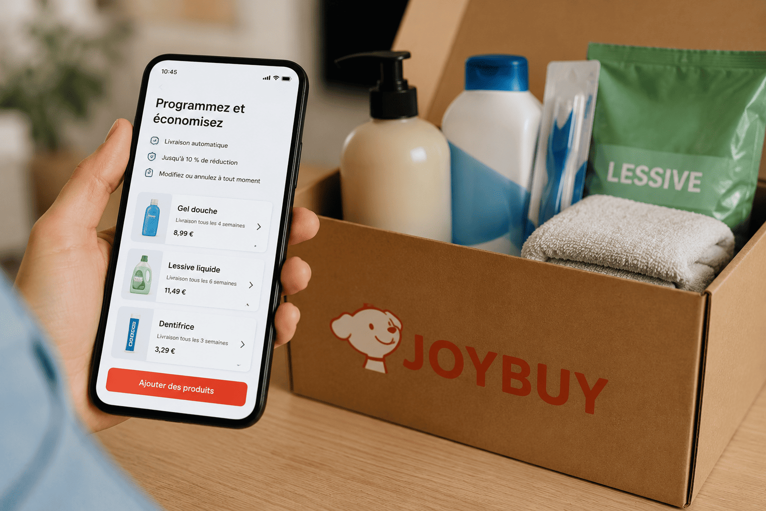Joybuy copie l'abonnement automatique d'Amazon